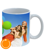 Tasse blanche (imprimé autour)