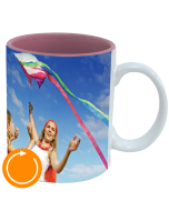 Tasse blanche (imprimé autour)